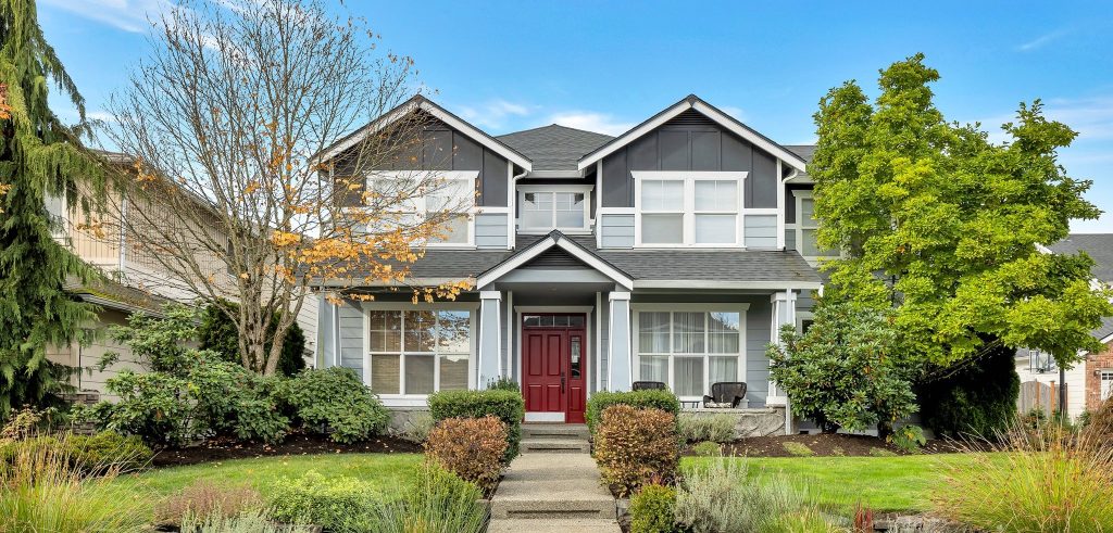 MLS photo of the front of a house
