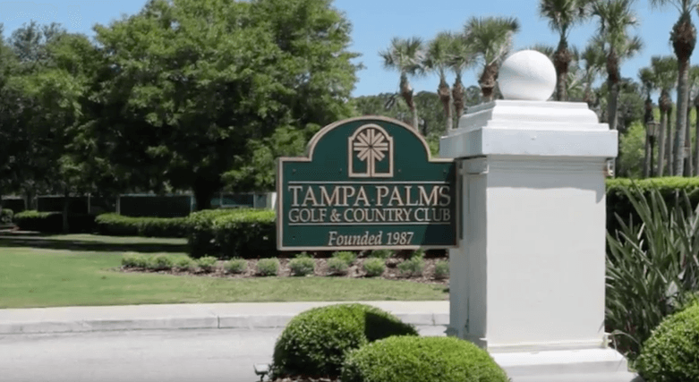 Tampa Palms Golf and Country Club Entrance