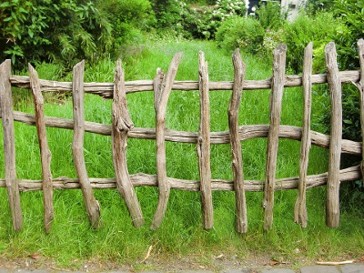 small wooden fence