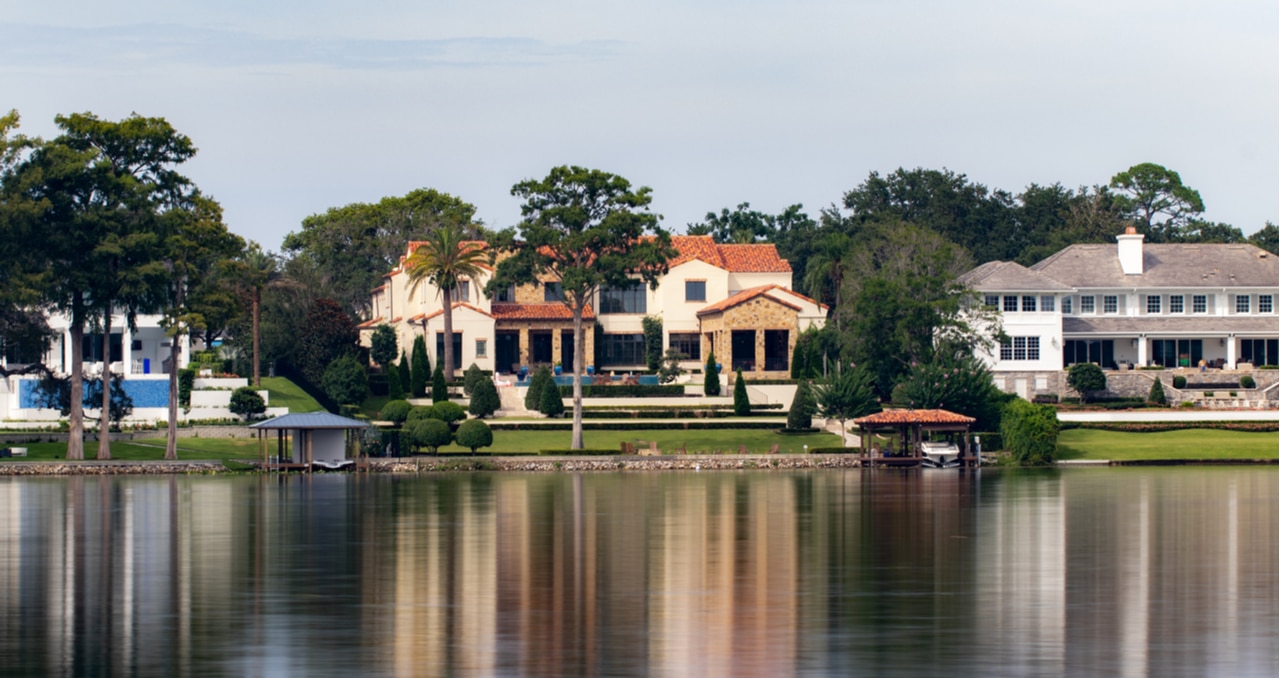 Waterfront homes Orlando Florida