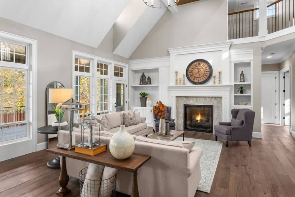 Home staging. Source: https://www.shutterstock.com/image-photo/beautiful-living-room-new-traditional-style-1536719687