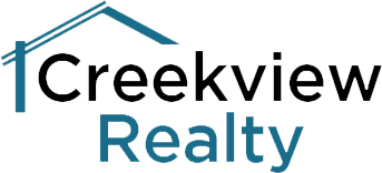 Logo for Creekview Realty.