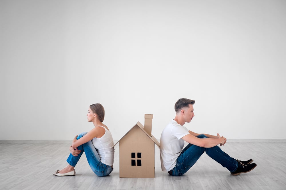 Selling a house in a divorce