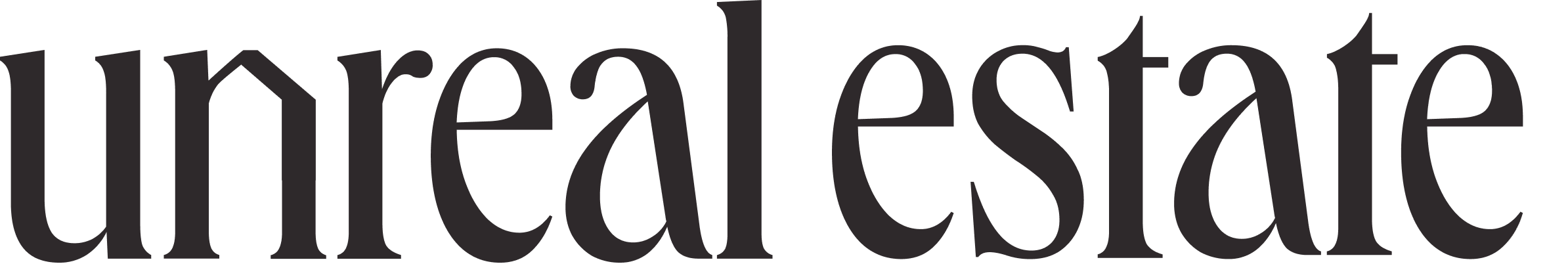 Unreal Estate Logo