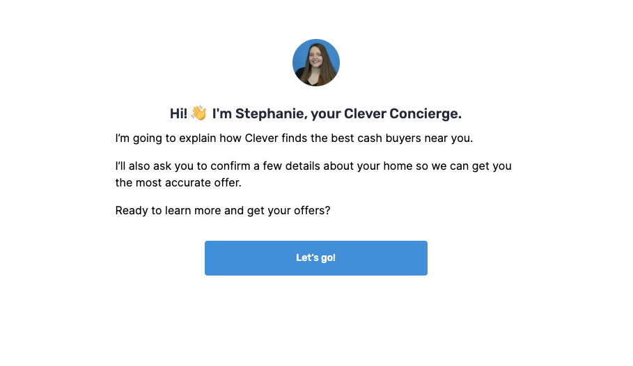 Introduction to Clever Concierge screen