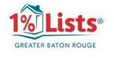 1 Percent Lists Greater Baton Rouge Logo