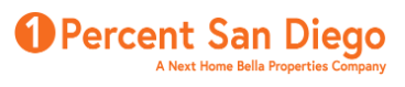 1 Percent San Diego Logo