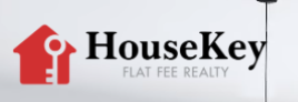 HouseKey Flat Fee Realty Logo