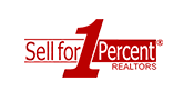 Sell for 1% Realtors Logo