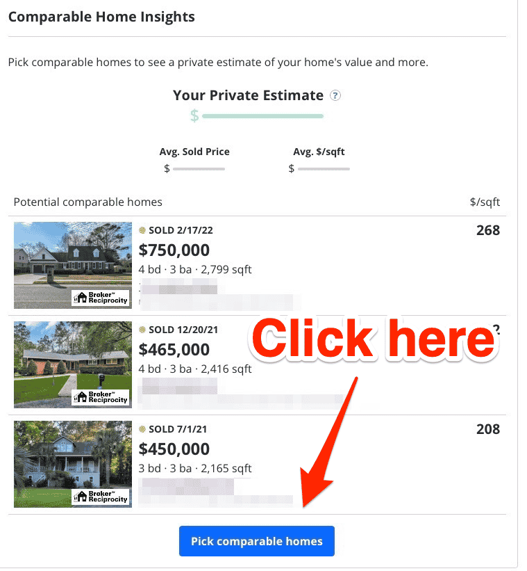zillow-home-value-estimator-comps