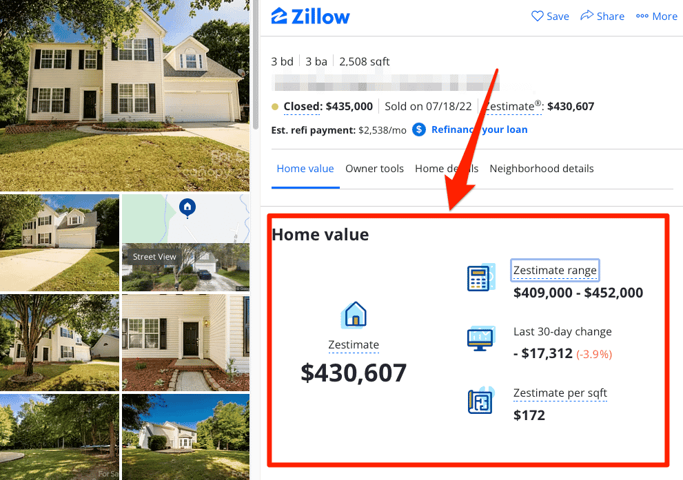 Zillow-homeowner-dashboard